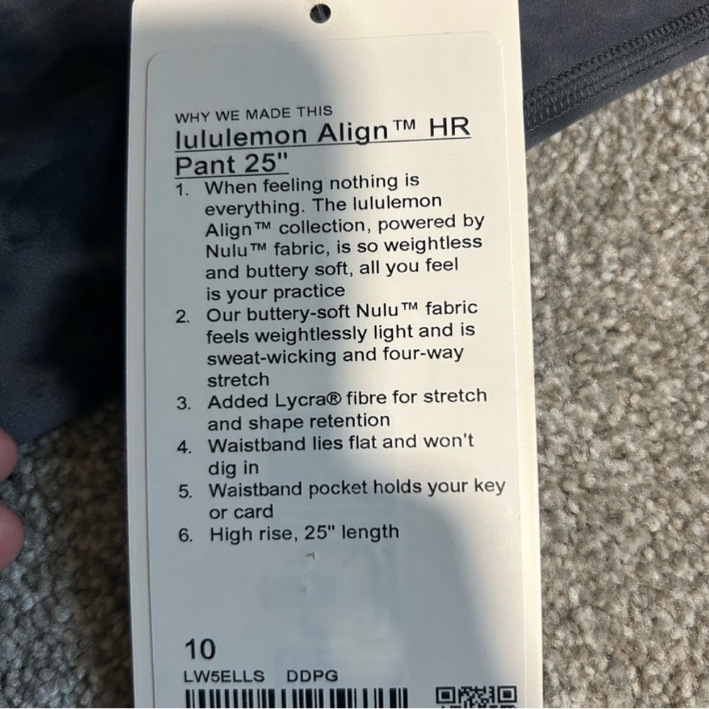 lululemon athletica Align HR Pant 25" - Picture 2 of 5